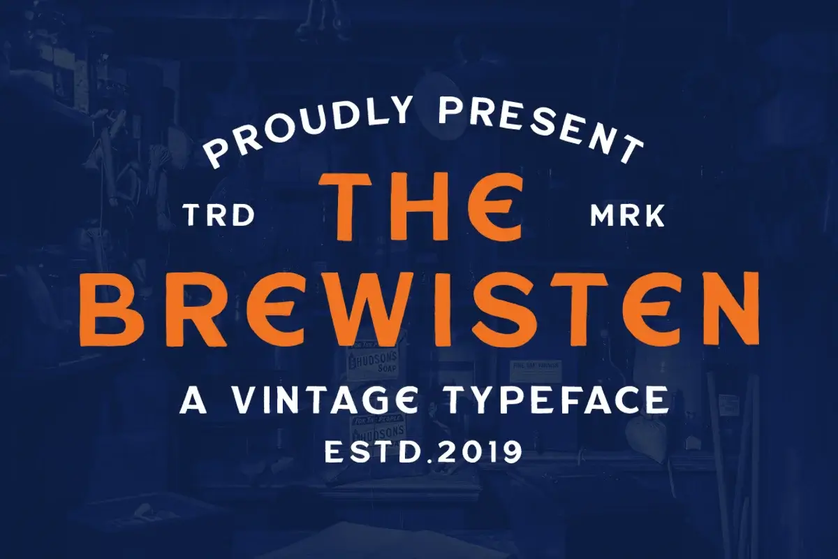 The Brewisten Vintage Font Free Download