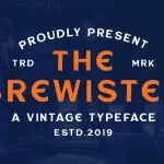 The Brewisten Vintage Font Free Download