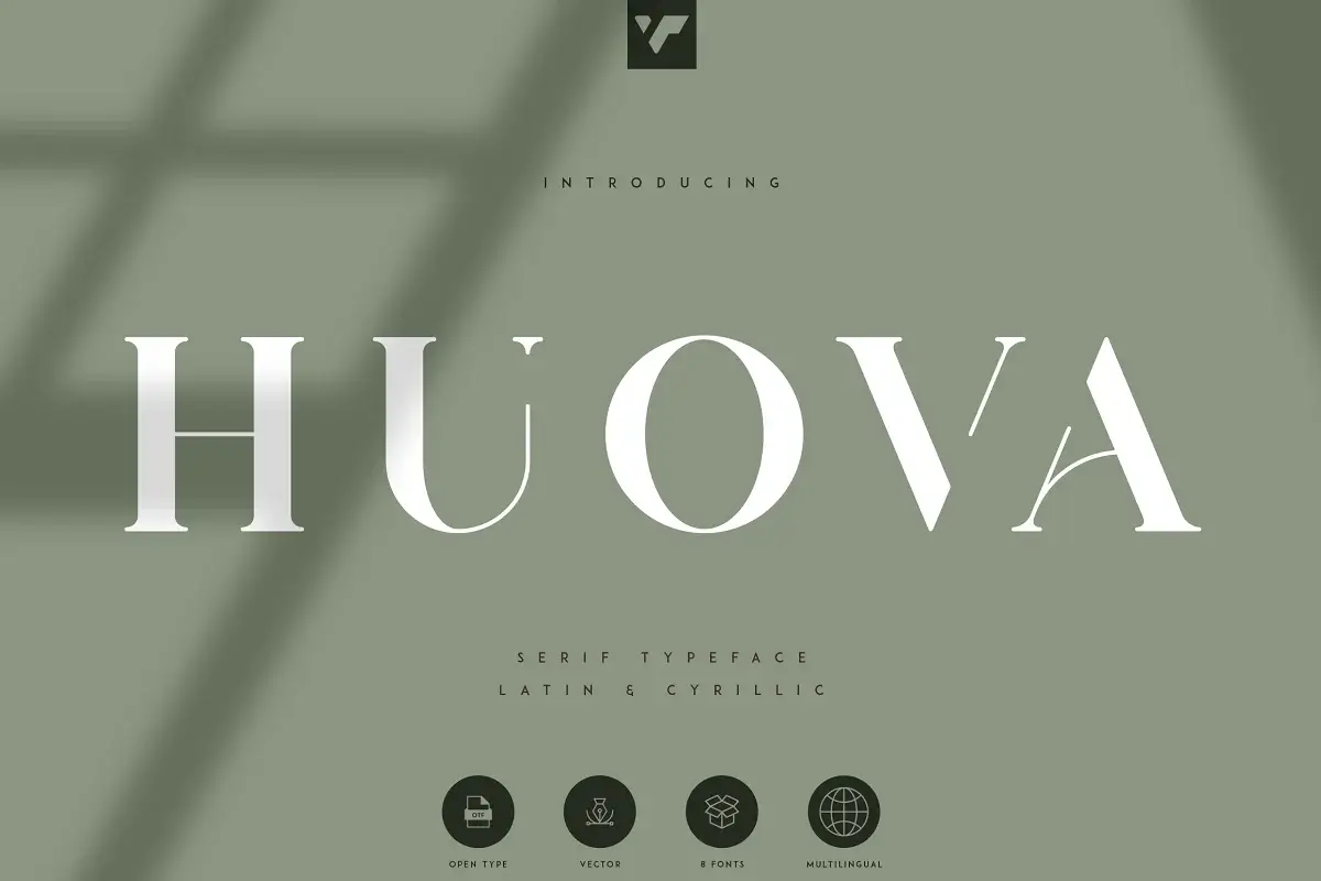 Huova Free Serif Typeface Fonts