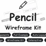 Free Figma Pencil Wireframe Kit