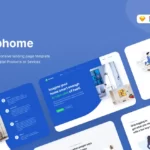 Free Smart Home Product Landing Page Template
