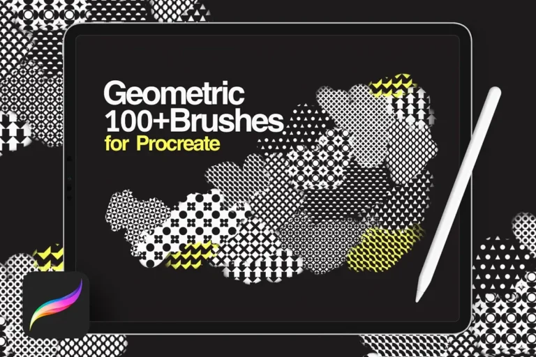 Free Geometric Patterns Procreate Brushes