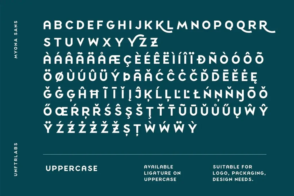 Free Myona Sans Display Font