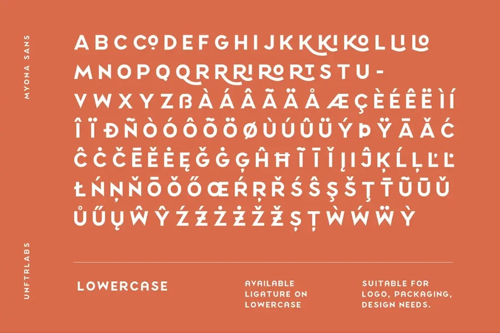 Free Myona Sans Display Font