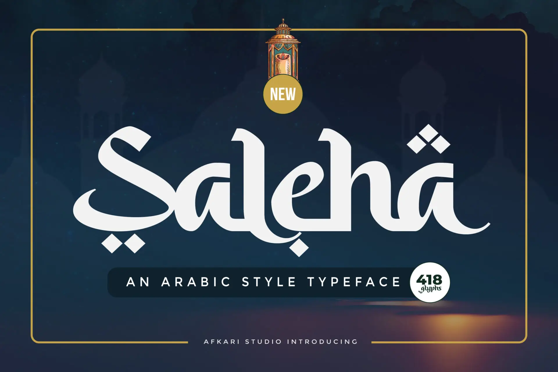 Saleha – Free Arabic Style Font