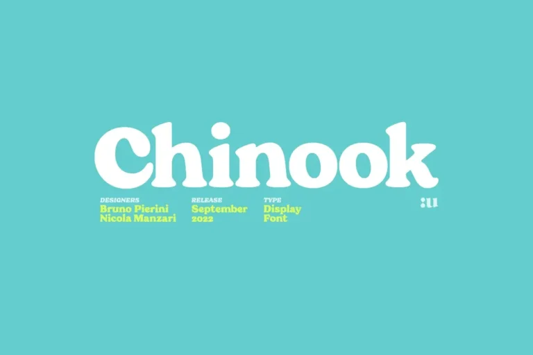 Chinook - The Vintage Chunky Display Font