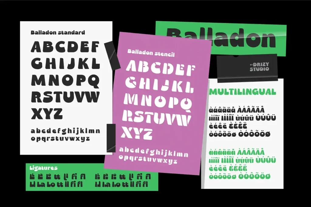 Free Balladon Bold Playful Display Font