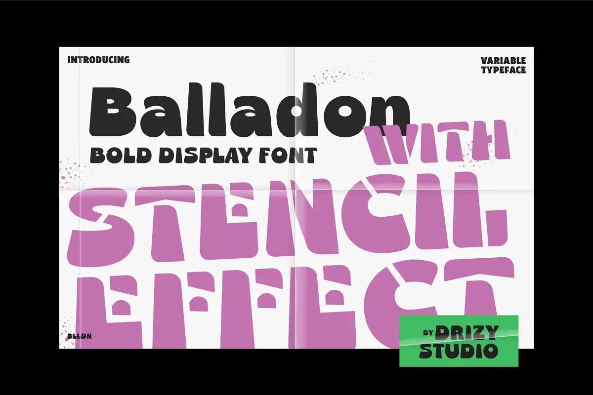 Free Balladon Bold Playful Display Font