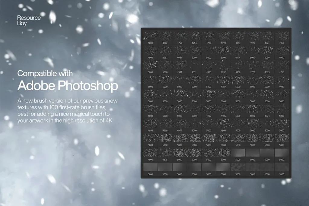 photoshop snow brushes free download