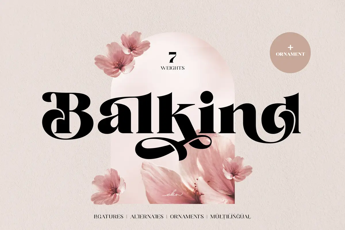 Balkind – Free Display Serif Font