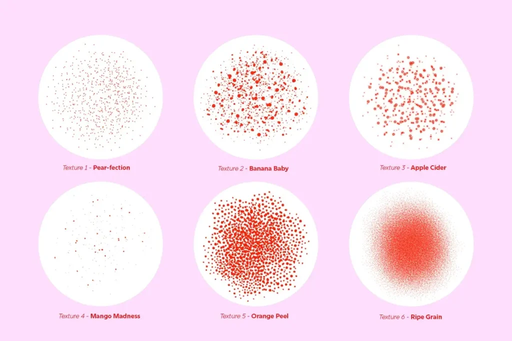 Free Fruity Texture Procreate Brush Set