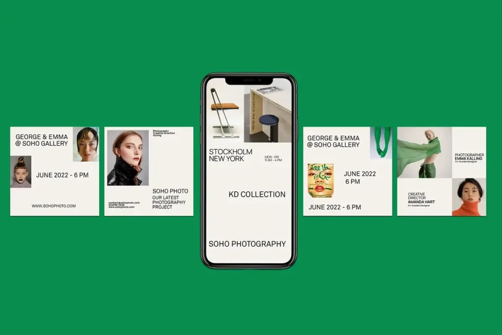 Free Instagram E-commerce Post & Stories PSD Templates