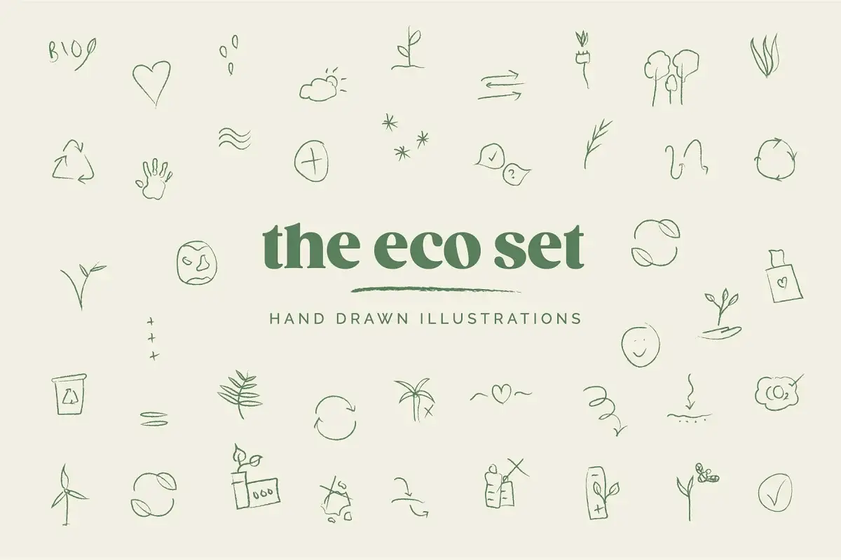 Free Eco Green Sustainable Icons