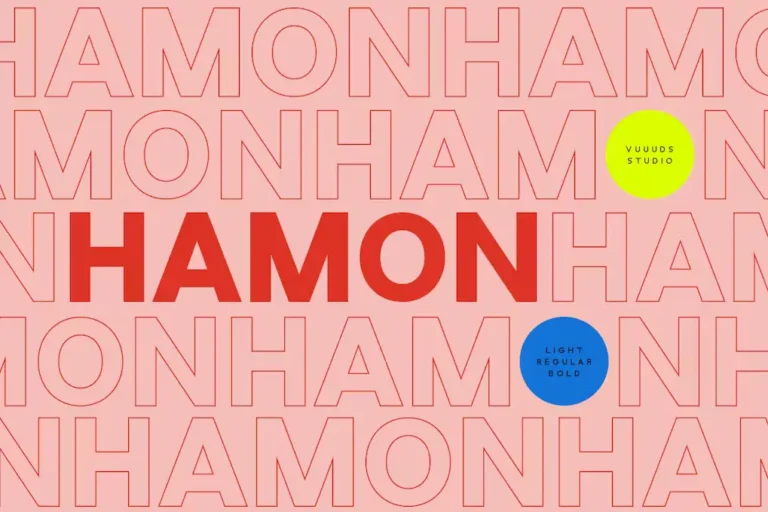 Hamon – Free Modern Sans Serif Font