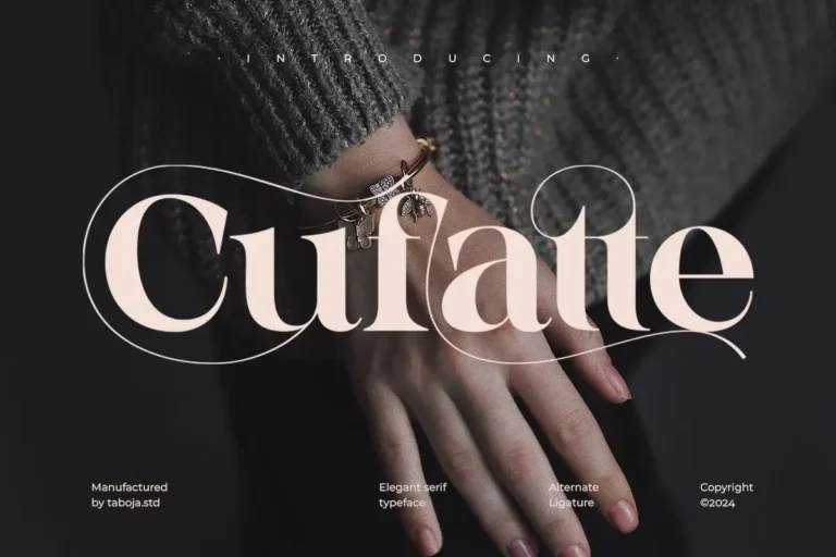 Cufatte Free Elegant Serif Font