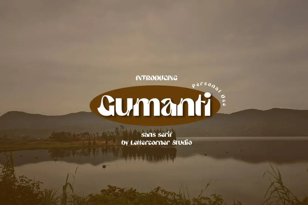 Gumanti Free Elegant Display Font