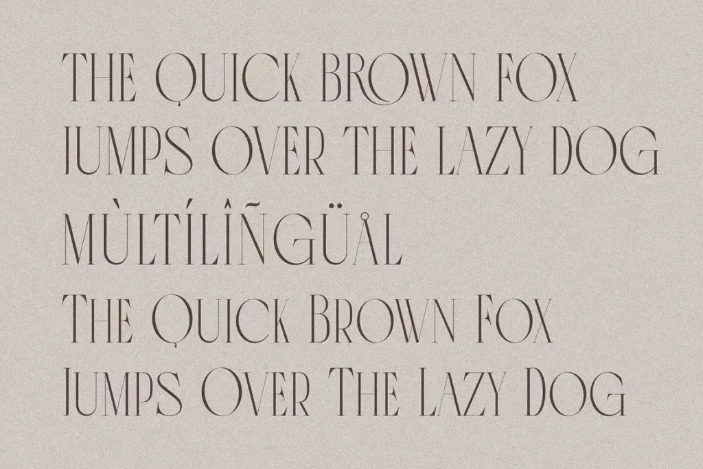 Grelish Free Luxurious Serif Font