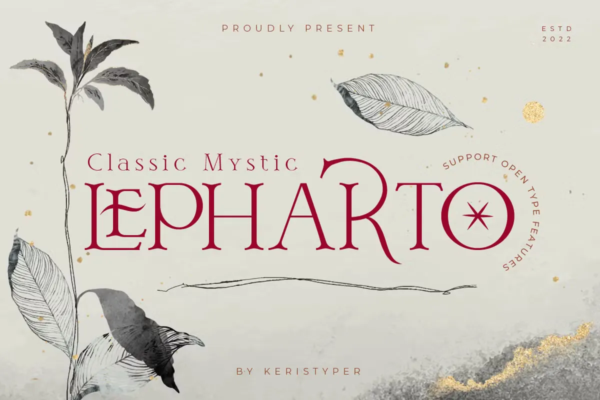 Lepharto Free Classic Mystic Font