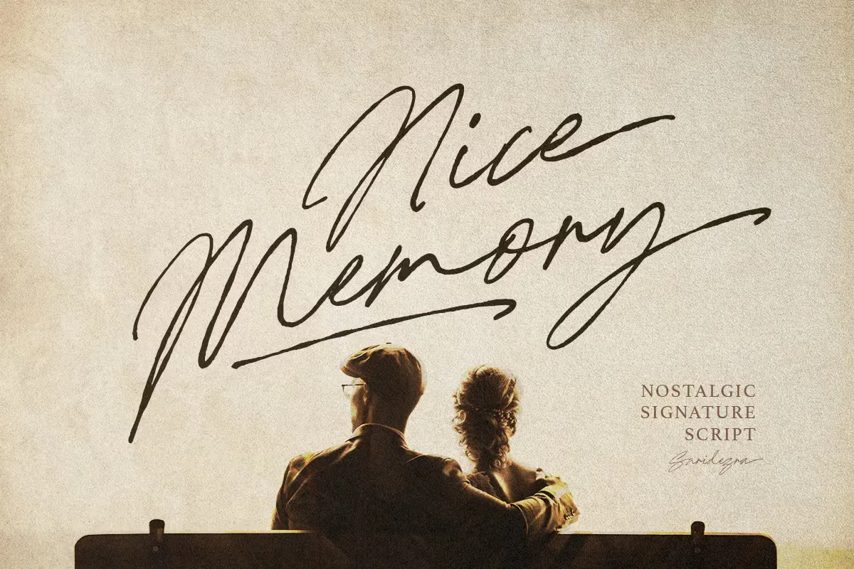 Nice Memory Free Nostalgic Script Font