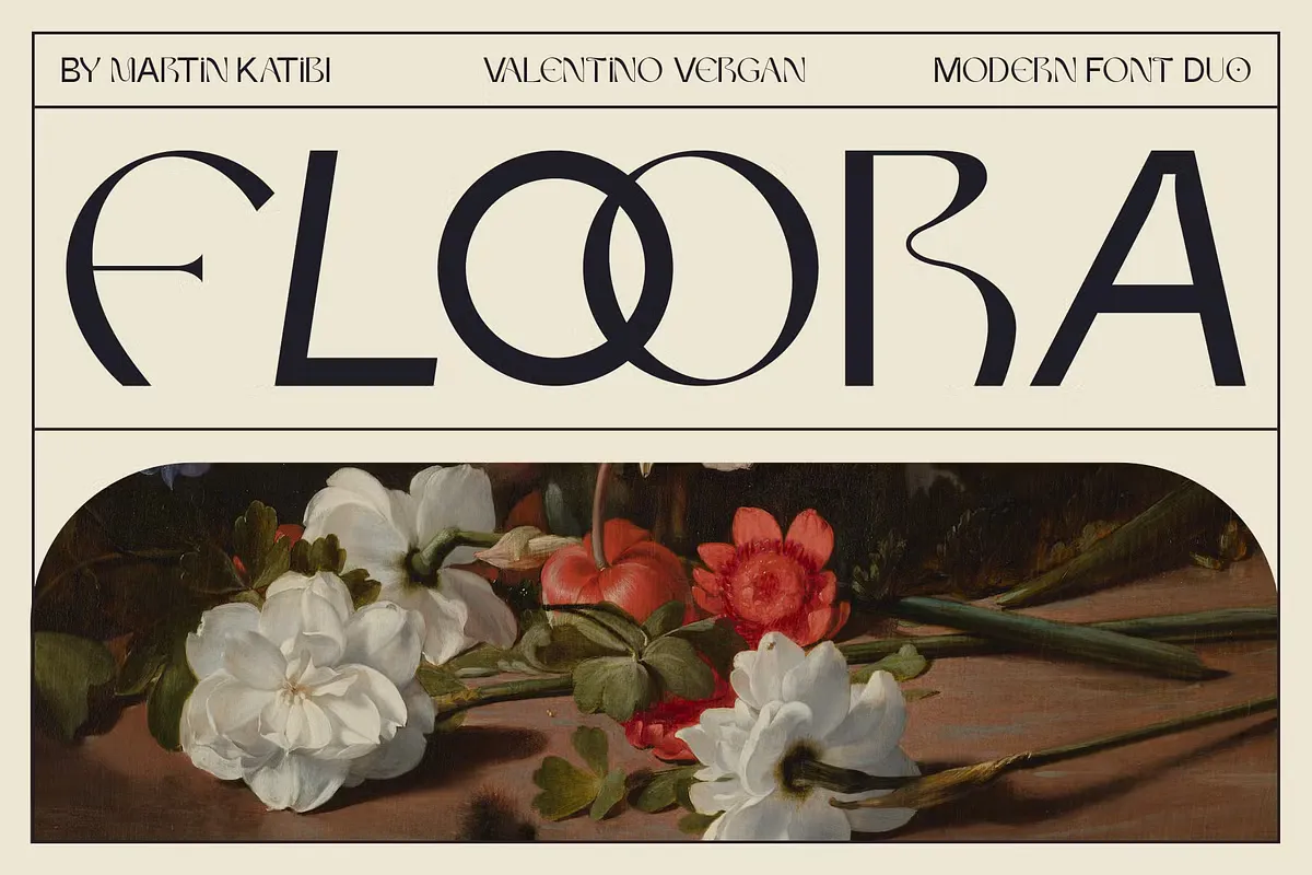 Floora Free Modern Font Duo