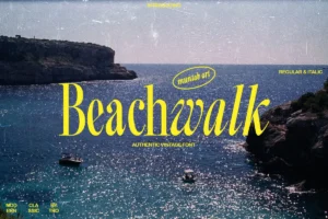 Beachwalk Free Elegant Retro Serif Font