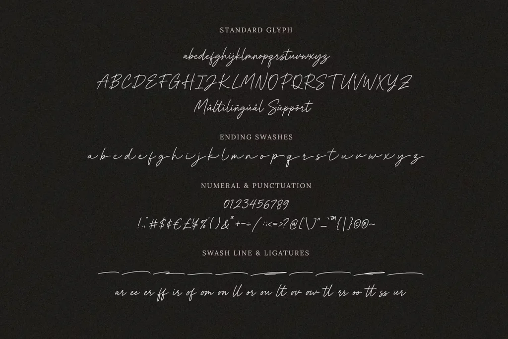 Hillmont Free Signature Script Font