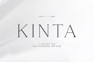 Kinta Free Authentic Elegant Serif Font