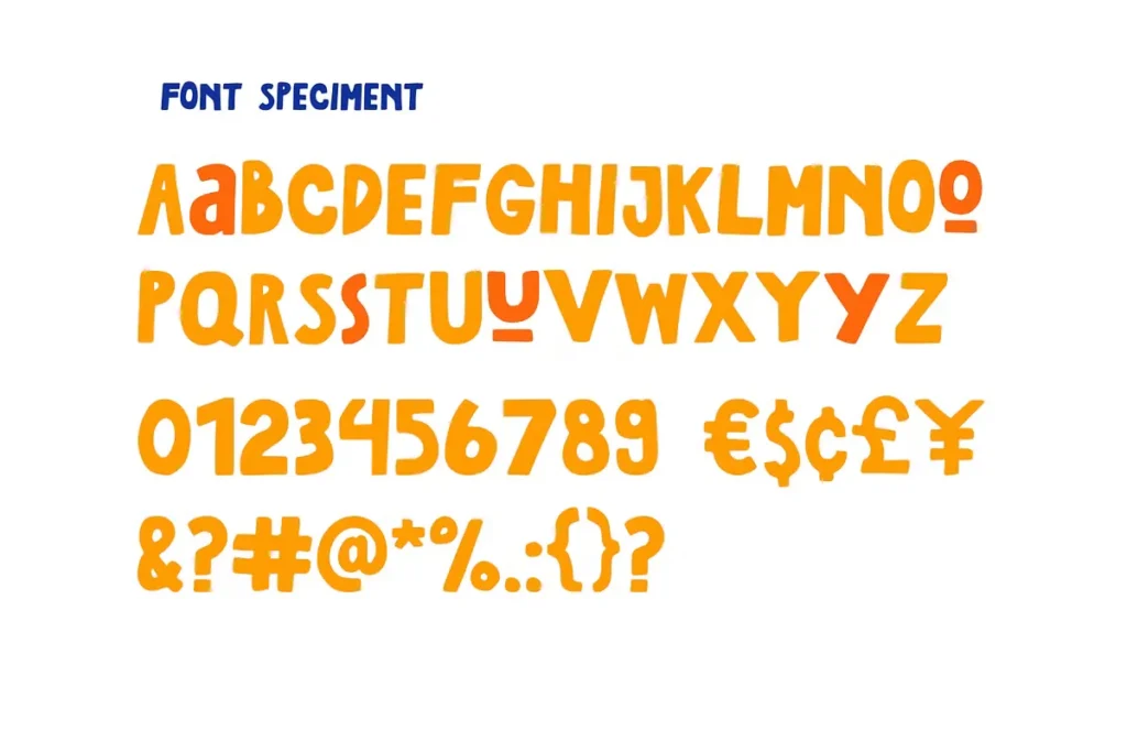 Lumosky Free Handdrawn Display Font