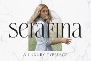 Serafina Free Elegant Luxury Serif Font