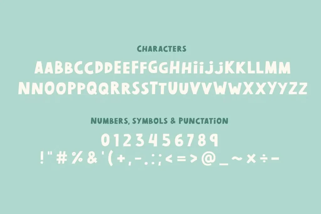 Choco Chip Free Playful Handwritten Font