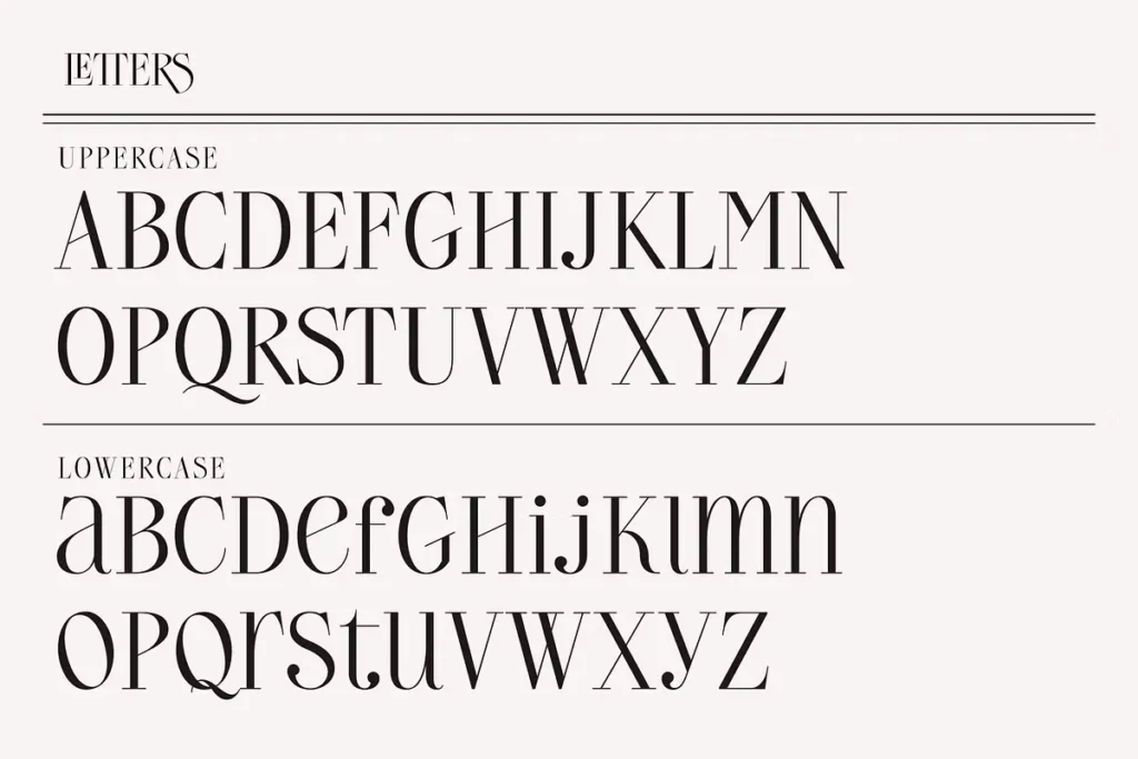 Serafina Free Elegant Luxury Serif Font