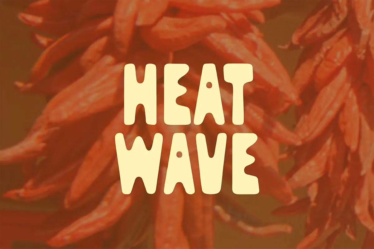 Heatwave Free Playful Chunky Font