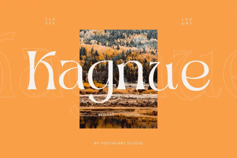 Kagnue Serif Free Modern Classy Font