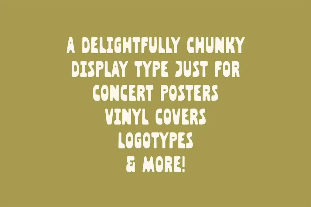 Heatwave Free Playful Chunky Font