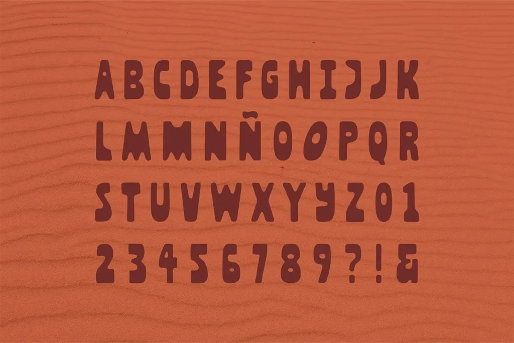 Heatwave Free Playful Chunky Font