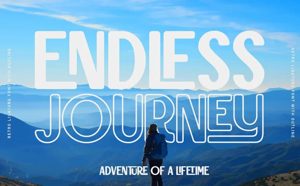 Chiroto Free Ligatures Retro Font