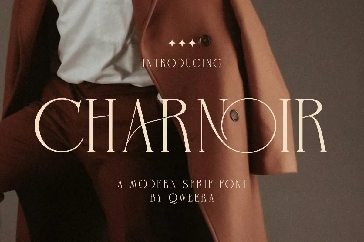 Charnoir Free Modern Elegant Luxury Font