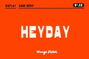 HeyDay Free Sans Serif Display Font