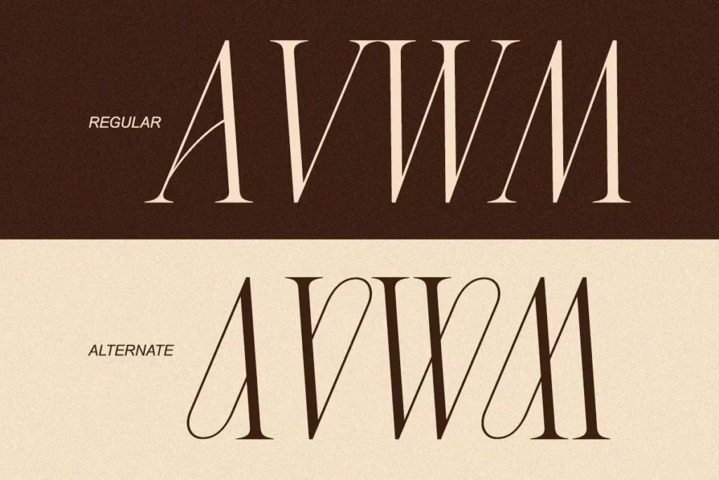 Charnoir Free Modern Elegant Luxury Font
