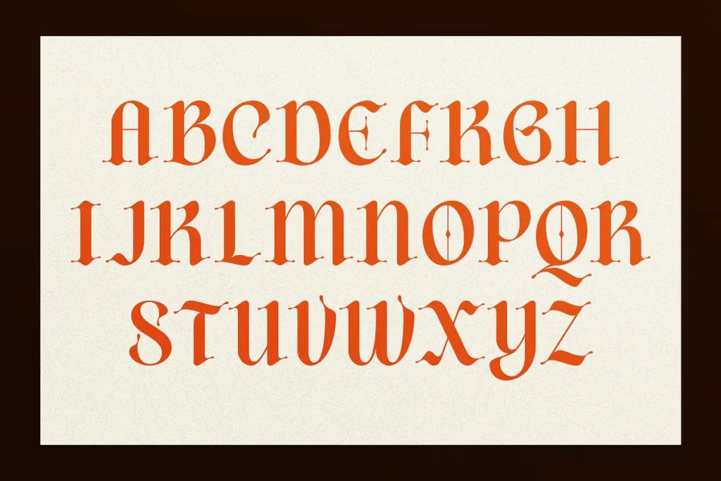 Diences Free Display Blackletter Font