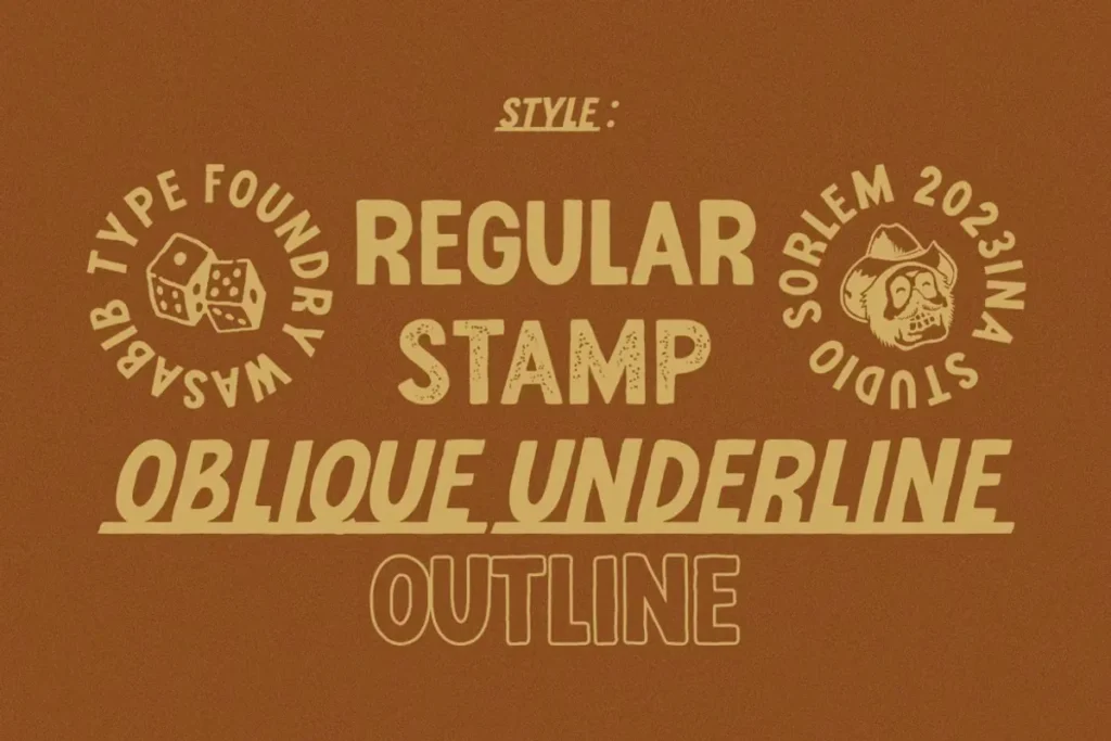 Horseland Free Hand Drawn Vintage Font