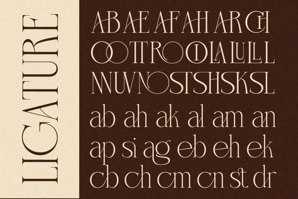Charnoir Free Modern Elegant Luxury Font
