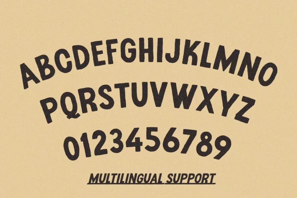 Horseland Free Hand Drawn Vintage Font
